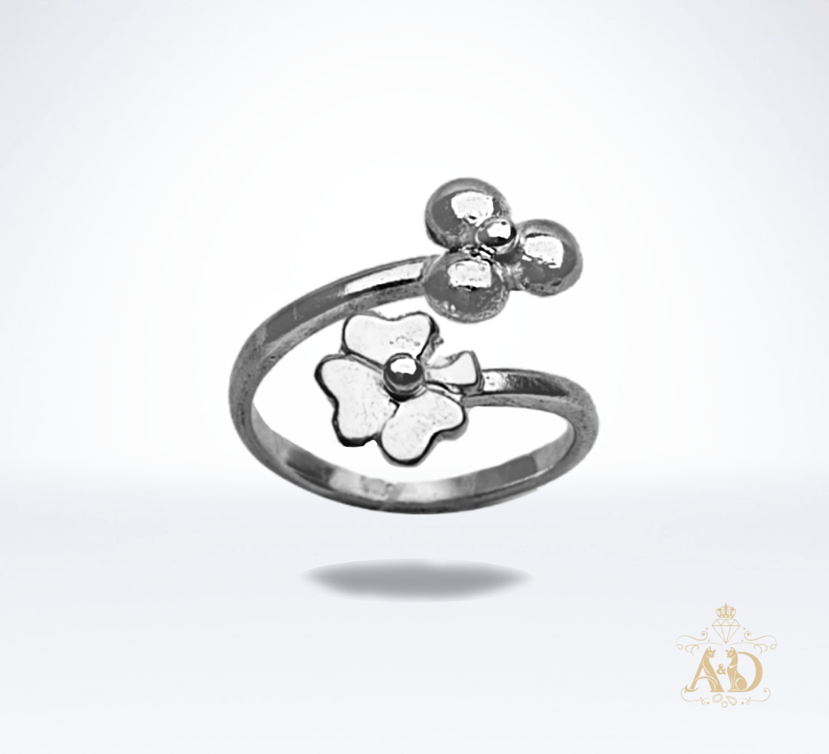 Anillo Flor Elegante